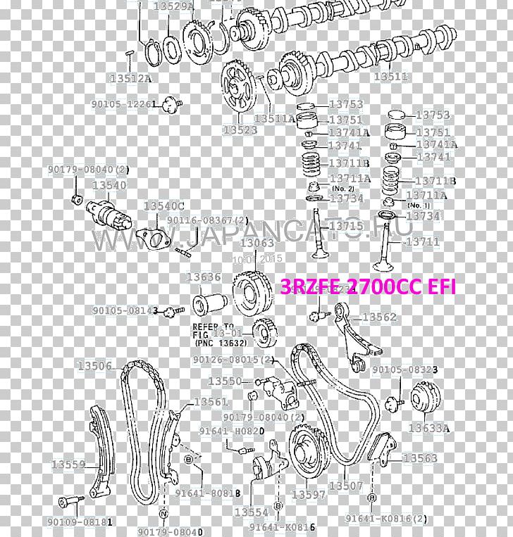Toyota Tacoma Toyota TownAce Camshaft Tensioner PNG, Clipart, Angle, Area, Artwork, Auto Part, Black And White Free PNG Download