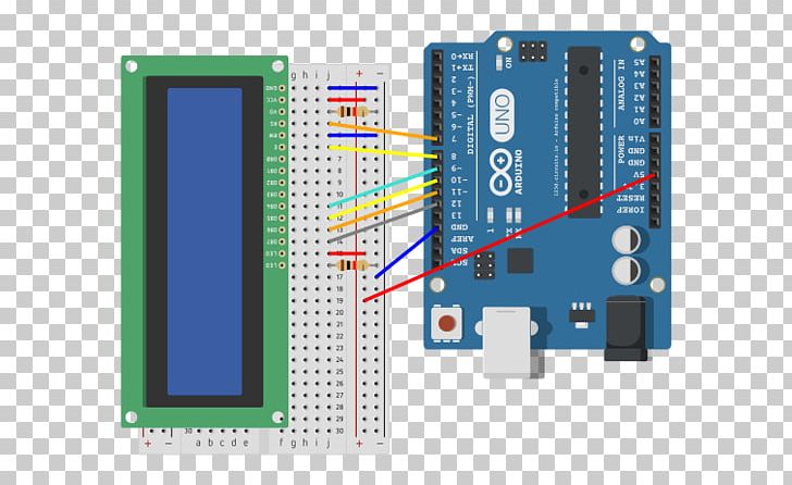 Electronic Circuit Arduino Circuit Diagram Electrical Network Light-emitting Diode PNG, Clipart, Computer Hardware, Electrical Wires Cable, Electronic Device, Electronics, Electronics Accessory Free PNG Download