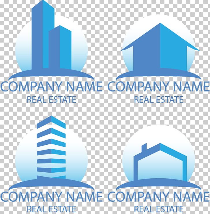 Logo Real Estate Icon PNG, Clipart, Apartment, Area, Blue, Blue Abstract, Blue Background Free PNG Download
