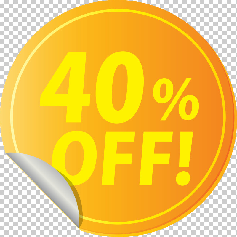 Discount Tag With 40% Off Discount Tag Discount Label PNG, Clipart, Analytic Trigonometry And Conic Sections, Area, Circle, Discount Label, Discount Tag Free PNG Download