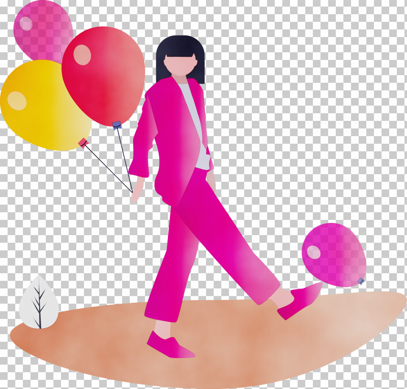 Pink Magenta Balance PNG, Clipart, Balance, Balloon, Happy Feeling, Magenta, Paint Free PNG Download