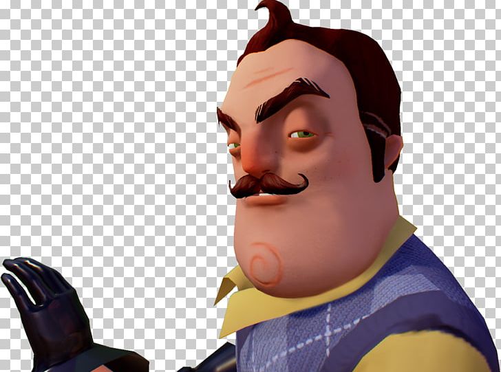 Hello Neighbor PlayStation 4 Mod DB Video Game PNG, Clipart, Computer Software, Contouring, Ear, Face, Facial Hair Free PNG Download
