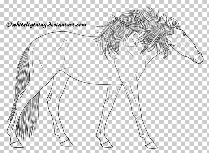 Mane Line Art Pony Foal Sketch PNG, Clipart, Animal Figure, Artwork, Black And White, Bridle, Colt Free PNG Download