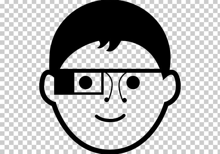 Google Glass Computer Icons PNG, Clipart, Area, Black, Black And White, Cdr, Circle Free PNG Download