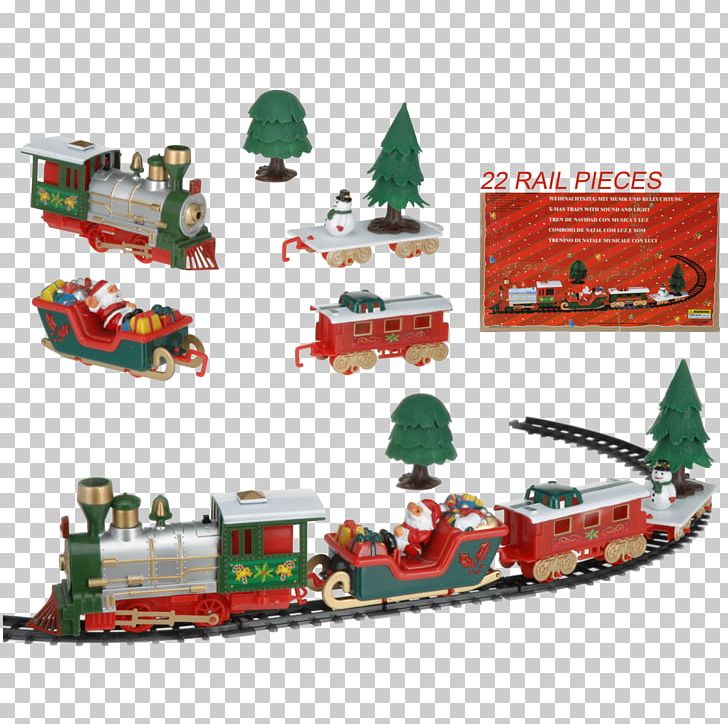 Toy Trains & Train Sets Santa Claus Passenger Car Rail Transport PNG, Clipart, Carriage, Christmas, Christmas Decoration, Christmas Ornament, Christmas Tree Free PNG Download