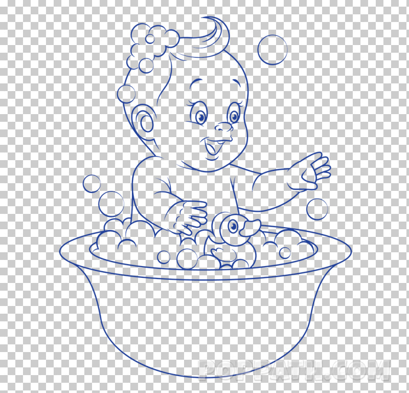 Line Art Drawing Cartoon Coloring Book Bathing PNG, Clipart, Bathing, Black And White, Cartoon, Coloring Book, Drawing Free PNG Download