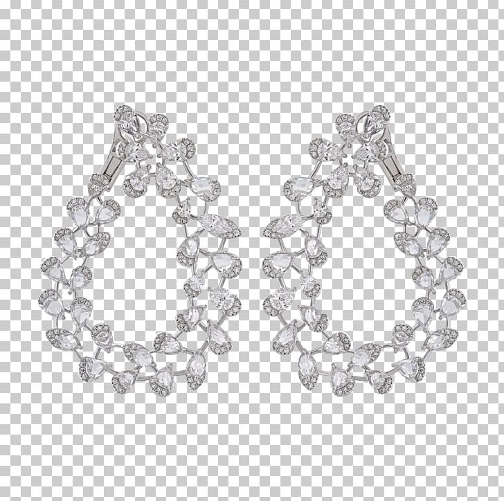 Earring Jewellery Gemstone Diamond Necklace PNG, Clipart, Black And White, Blingbling, Body Jewellery, Body Jewelry, Bracelet Free PNG Download