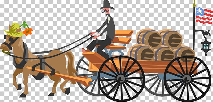 Horse-drawn Vehicle Carriage Cartoon PNG, Clipart, Banner, Cart, Chariot, Cont, Download Free PNG Download