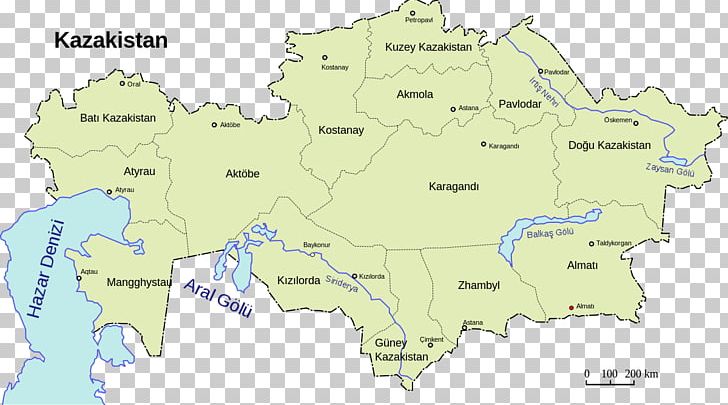 Regions Of Kazakhstan Petropavl Astana Almaty Map PNG, Clipart, Almaty, Almaty Region, Area, Astana, Ecoregion Free PNG Download