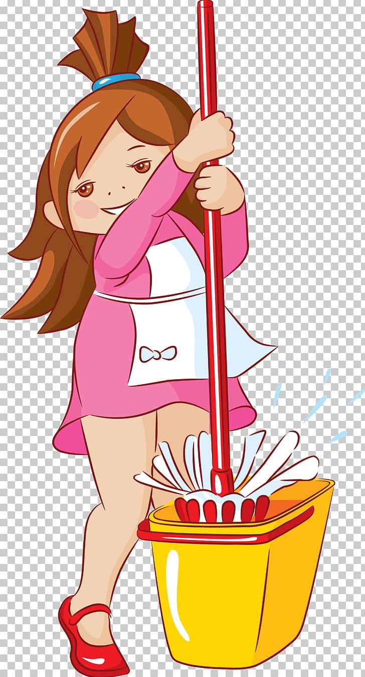 Cleaning Child Housekeeping PNG, Clipart, Art, Artwork, Bucket, Cartoon, Child Free PNG Download
