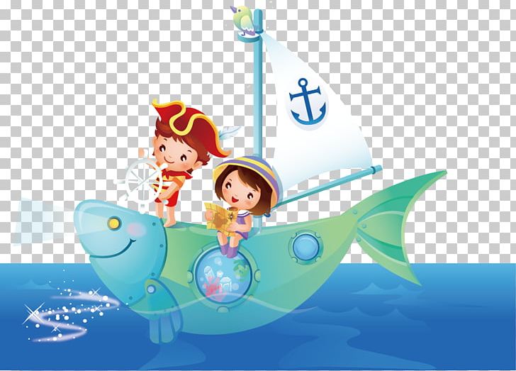 Fishing Vessel PNG, Clipart, Captain, Cartoon Shark, Child, Computer Wallpaper, Cute Shark Free PNG Download