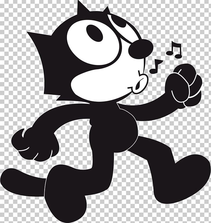 Felix The Cat Drawing Cartoon PNG, Clipart, Animals, Animation, Art, Artwork, Black Free PNG Download