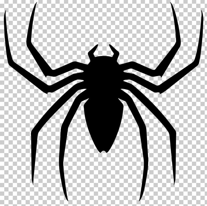 Spider-Man Venom Superhero PNG, Clipart, Arachnid, Arthropod, Artwork, Black And White, Color Free PNG Download