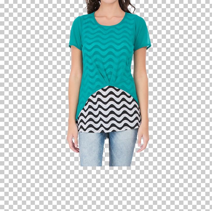 Sleeve T-shirt Blouse Neck Pattern PNG, Clipart, Aqua, Blouse, Clothing, Day Dress, Dress Free PNG Download
