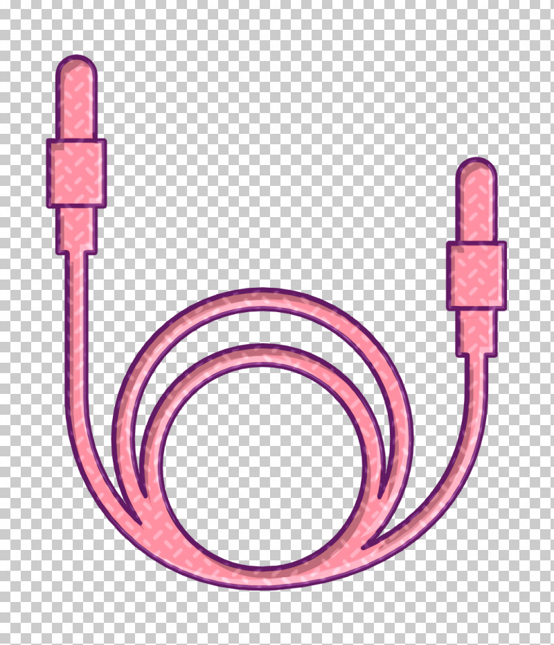 Technology Elements Icon Electronic Icon Sound Cable Icon PNG, Clipart, Apostrophe, At Sign, Electronic Icon, Hyphen, Punctuation Free PNG Download