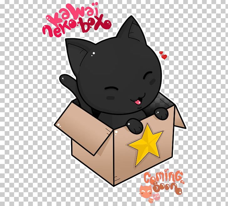 Nyan Cat Kavaii Drawing Anime PNG, Clipart, Animals, Black, Black Cat, Box, Carnivoran Free PNG Download
