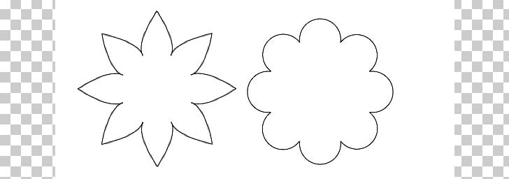Petal Black And White Leaf Tree PNG, Clipart, Angle, Area, Black, Black And White, Circle Free PNG Download