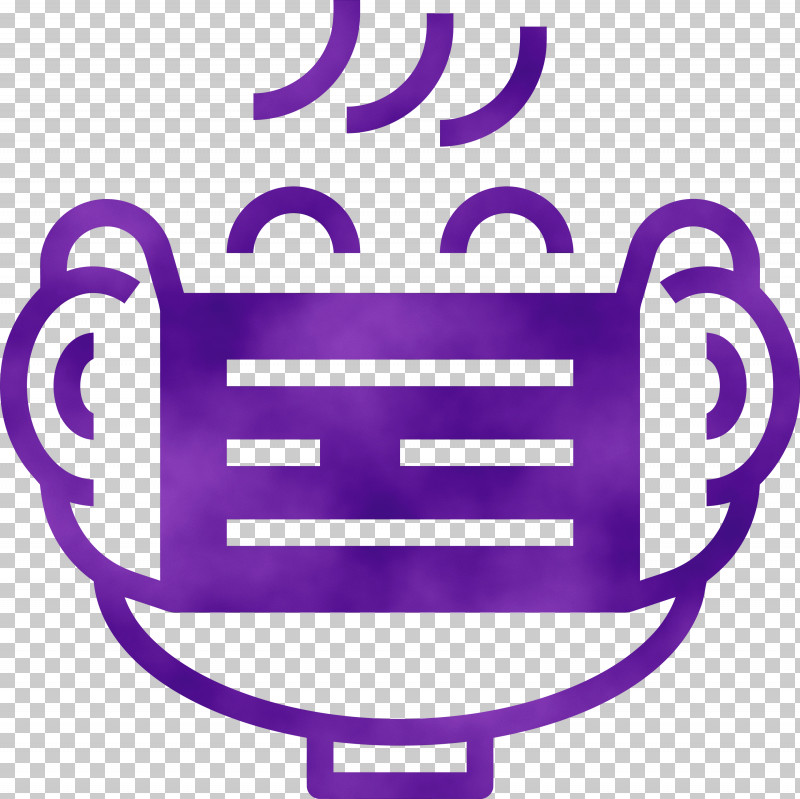 Purple Violet Line Icon Symbol PNG, Clipart, Line, Medical Mask, Paint, Purple, Symbol Free PNG Download