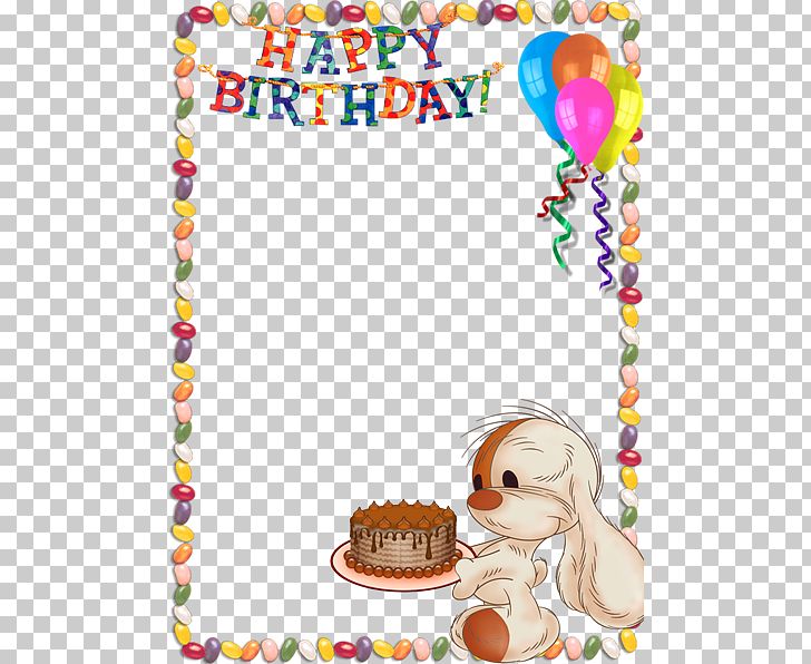 Happy Birthday To You Frame Child PNG, Clipart, Area, Art, Balloon, Birthday, Birthday Frames Free PNG Download