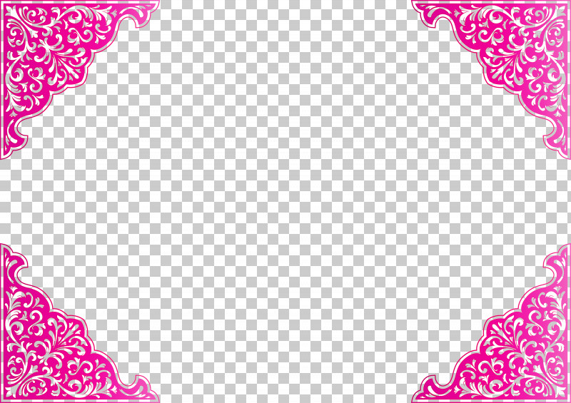 Corner Frame PNG, Clipart, Corner Frame, Magenta, Picture Frame, Pink Free PNG Download