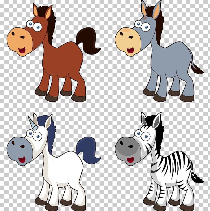 Horse Cartoon PNG, Clipart, Animal Figure, Cartoon, Cat Like Mammal, Dog Like Mammal, Donkey Free PNG Download