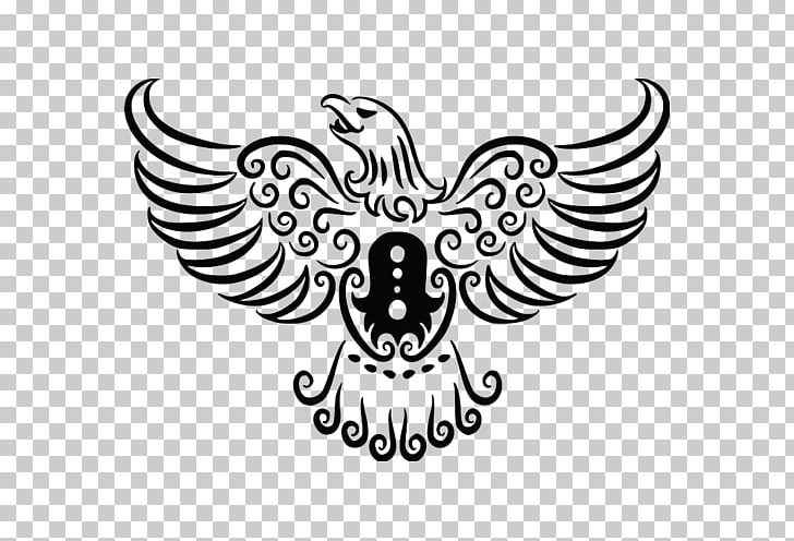 Black And White Logo Eagle PNG, Clipart, Animals, Artwork, Bird, Black, Black And White Free PNG Download
