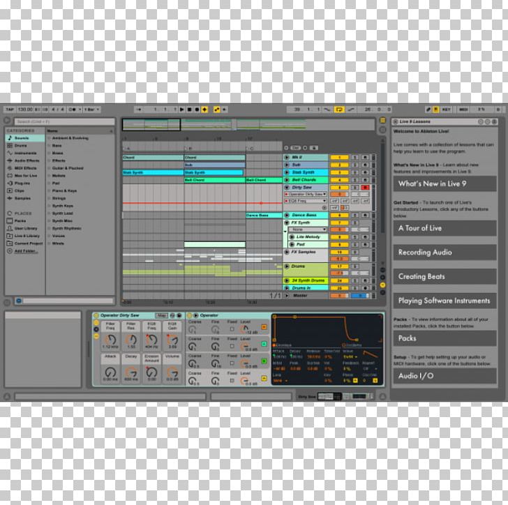 Ableton Live 9 Computer Software PNG, Clipart, Ableton, Ableton Live, Computer Software, Download, Electronic Instrument Free PNG Download