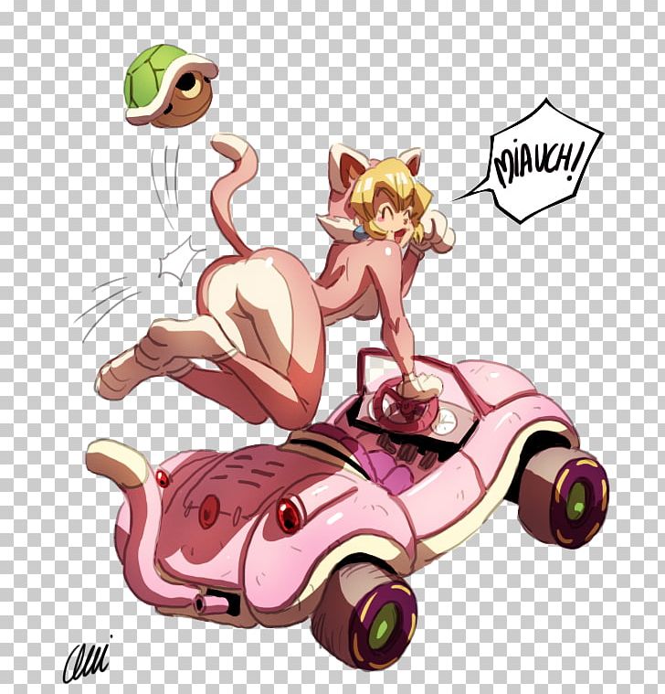 Princess Peach Mario Kart 8 Princess Daisy Rosalina Cat PNG, Clipart, Art, Automotive Design, Cartoon, Cat, Fictional Character Free PNG Download