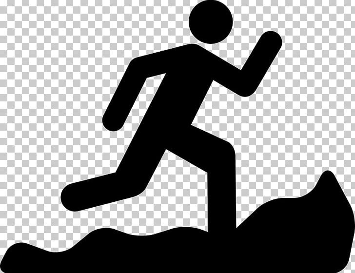 Trail Running Sport Mountain Running PNG, Clipart, 10k Run, Area, Black And White, Computer Icons, Hand Free PNG Download