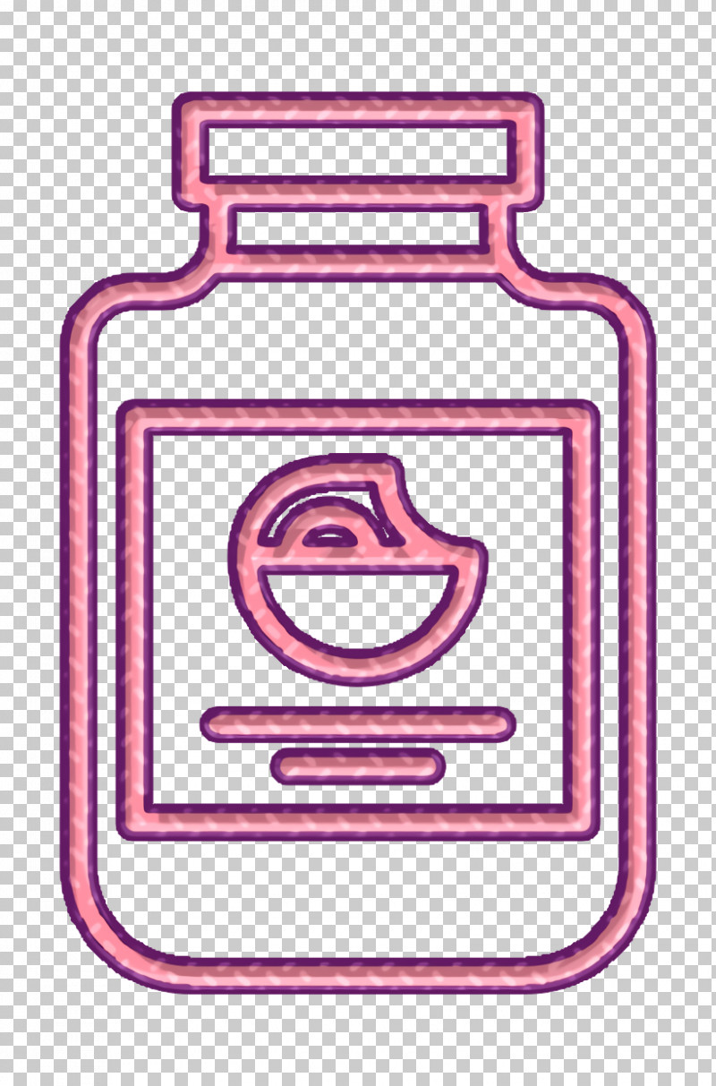 Supermarket Icon Mayonnaise Icon Jar Icon PNG, Clipart, Jar Icon, Line, Mayonnaise Icon, Pink, Rectangle Free PNG Download