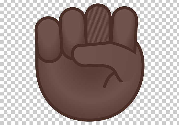 Raised Fist Emoji Dark Skin Sign Language PNG, Clipart, Baseball Equipment, Baseball Glove, Baseball Protective Gear, Brown, Dark Skin Free PNG Download