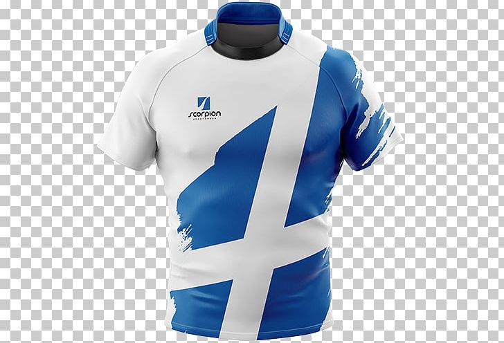 T-shirt Rugby Shirt Jersey PNG, Clipart, Active Shirt, Blue, Clothing, Clothing Apparel Printing, Cobalt Blue Free PNG Download