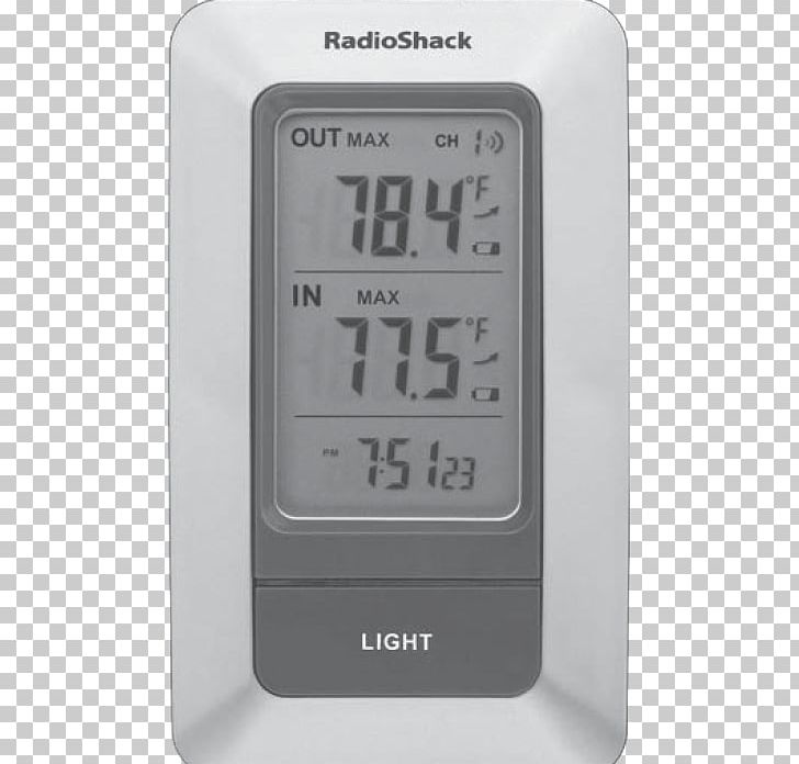Indoor–outdoor Thermometer RadioShack Infrared Thermometers Digital Data PNG, Clipart, Alarm Clock, Atmospheric Thermometer, Best Buy, Clock, Consumer Electronics Free PNG Download