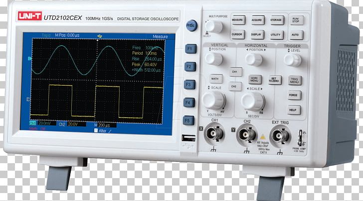 Digital Storage Oscilloscope Multimeter Oscilloscope Types Data Storage PNG, Clipart, Analog Signal, Data Storage, Digital Audio, Electronic, Electronic Device Free PNG Download