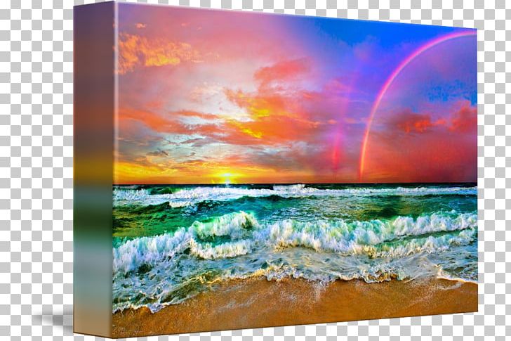 Shore Sky Painting Wind Wave Sea PNG, Clipart, Acrylic Paint, Beach, Beach At Sunset, Clark Little, Heat Free PNG Download
