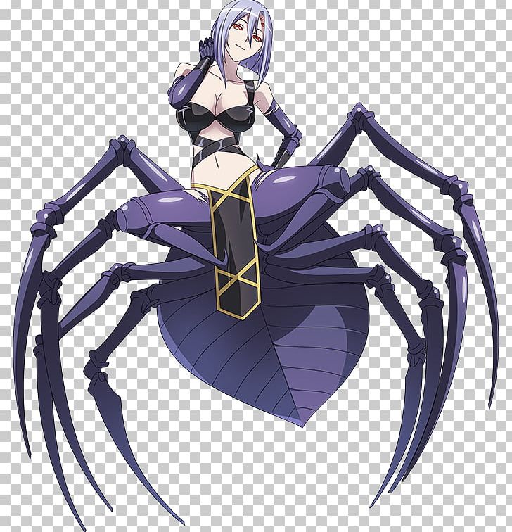 Spider Arachne Monster Musume Woman Girl Png Clipart Arachne Arachnid Female Fictional