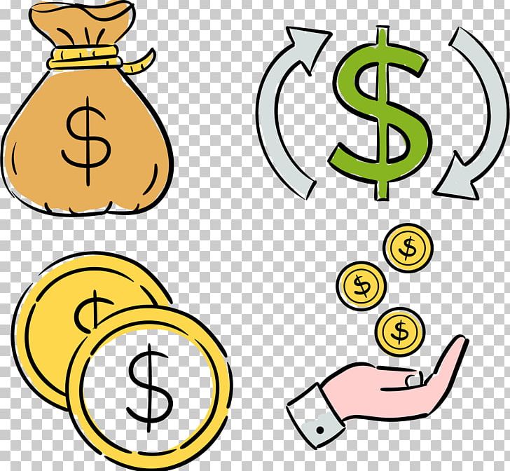 Icon PNG, Clipart, Adobe Illustrator, Area, Business Hand Account, Coin, Emoticon Free PNG Download