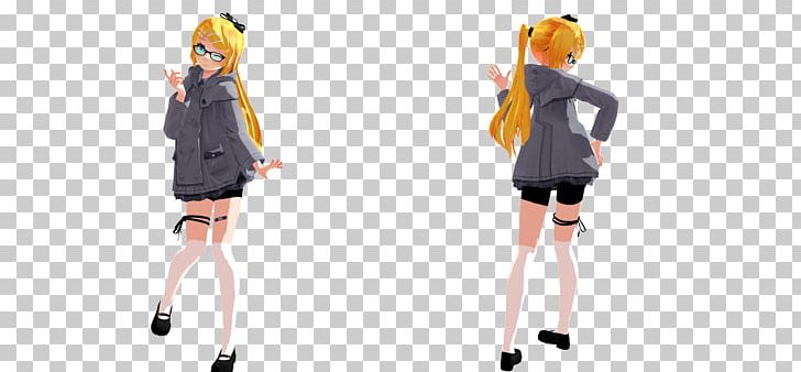 MikuMikuDance Kagamine Rin/Len Tube Top Outerwear Coat PNG, Clipart, Art, Bluehole, Carnival, Clothing, Coat Free PNG Download