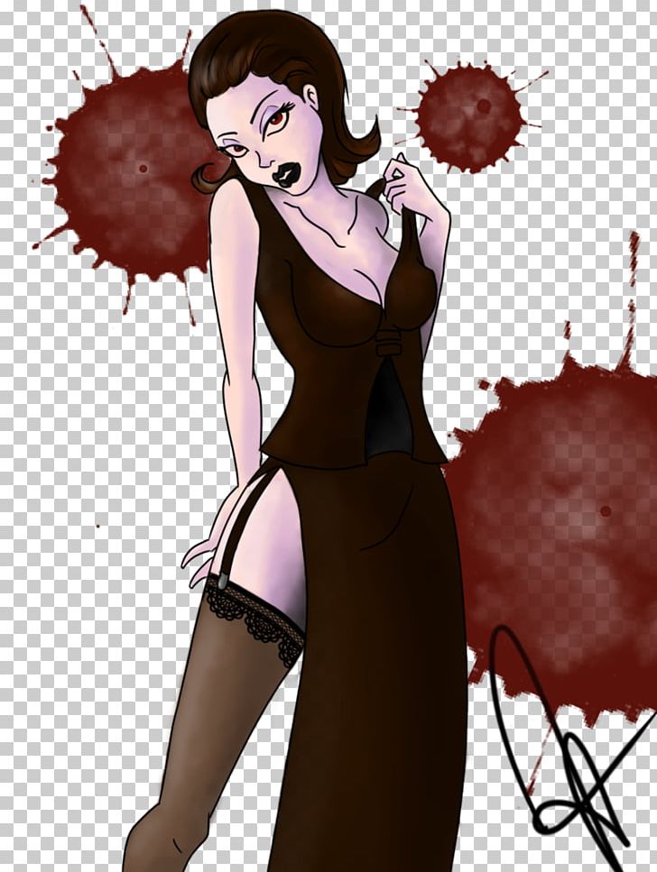 Fan Art Player Character Vampire: The Masquerade – Bloodlines Fan Fiction PNG, Clipart, Anime, Black Hair, Cartoon, Cg Artwork, Deviantart Free PNG Download