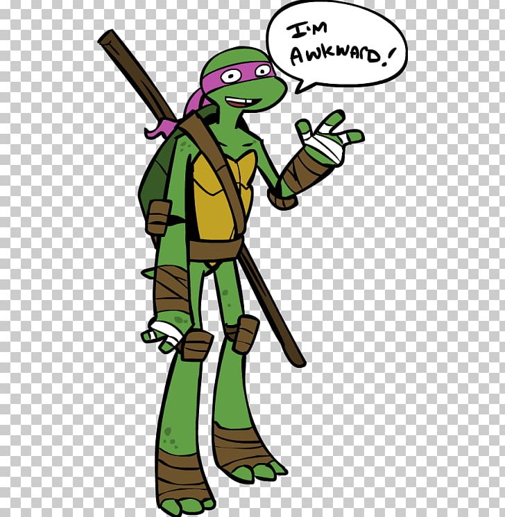 Teenage Mutant Ninja Turtles Donatello Leonardo PNG, Clipart, Artwork, Awkward Turtle, Cartoon, Donatello, Drawing Free PNG Download