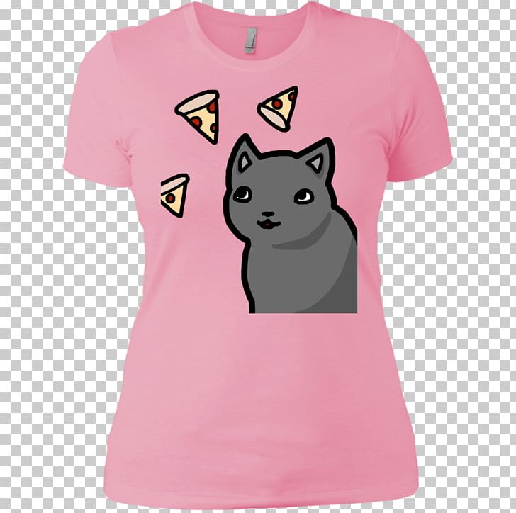 T-shirt Cat Hoodie Clothing PNG, Clipart, Black, Carnivoran, Cat, Cat Like Mammal, Clothing Free PNG Download