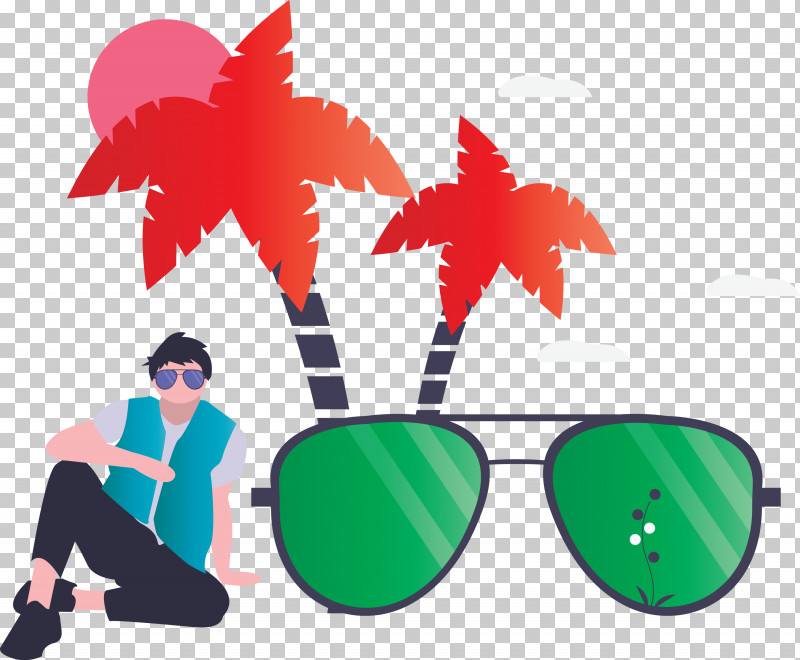 Summer PNG, Clipart, Aviator Sunglass, Eyewear, Glasses, Leaf, Personal Protective Equipment Free PNG Download