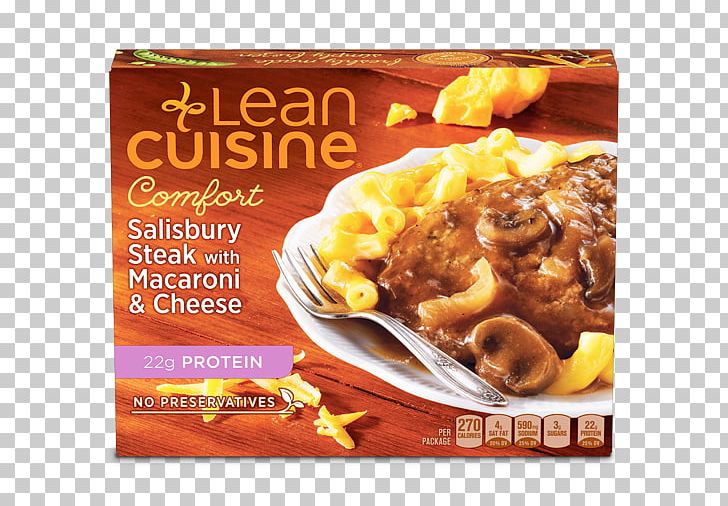 Macaroni And Cheese Salisbury Steak Cheesesteak Beefsteak Lean Cuisine PNG, Clipart,  Free PNG Download
