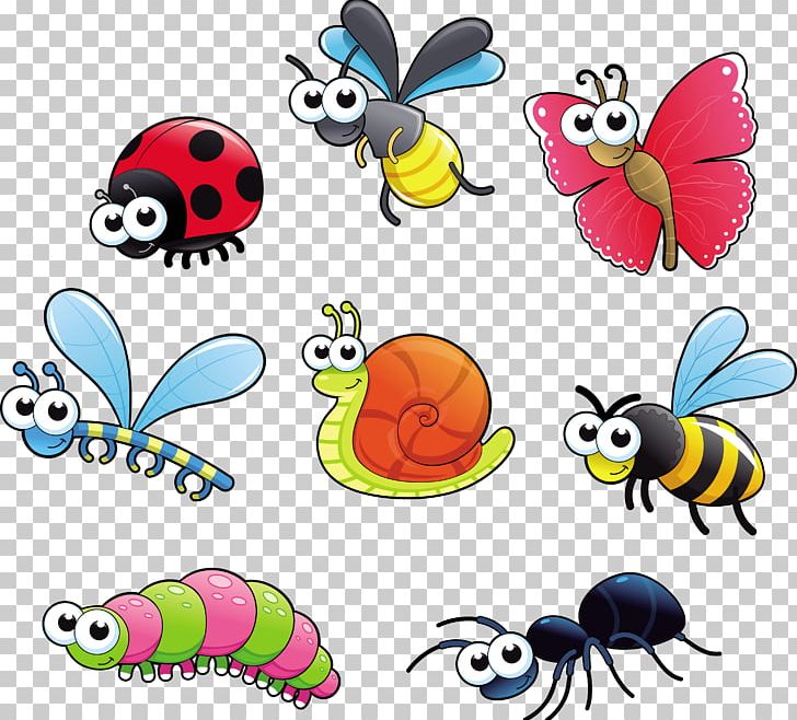 Insect Cartoon PNG, Clipart, Animal Figure, Animals, Artwork, Bugs, Butterfly Free PNG Download