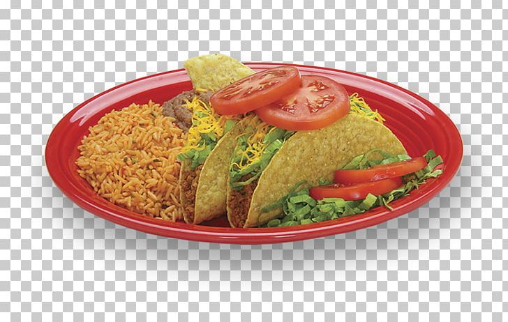 Taco Refried Beans Burrito Vegetarian Cuisine Rice And Beans PNG, Clipart, Beef, Burrito, Chicken As Food, Crispy, Crispy Fried Chicken Free PNG Download