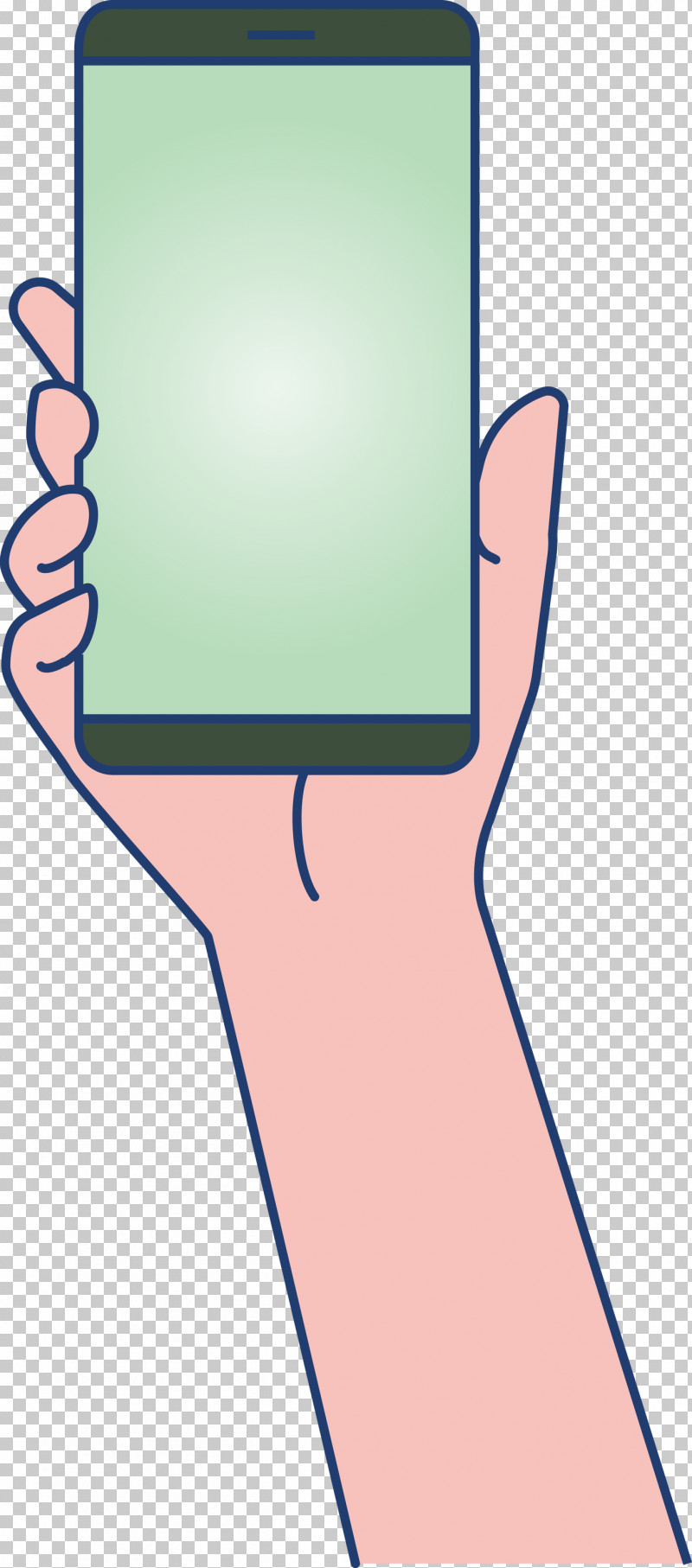 Smartphone Hand PNG, Clipart, Cartoon, Geometry, Hand, Hm, Line Free PNG Download
