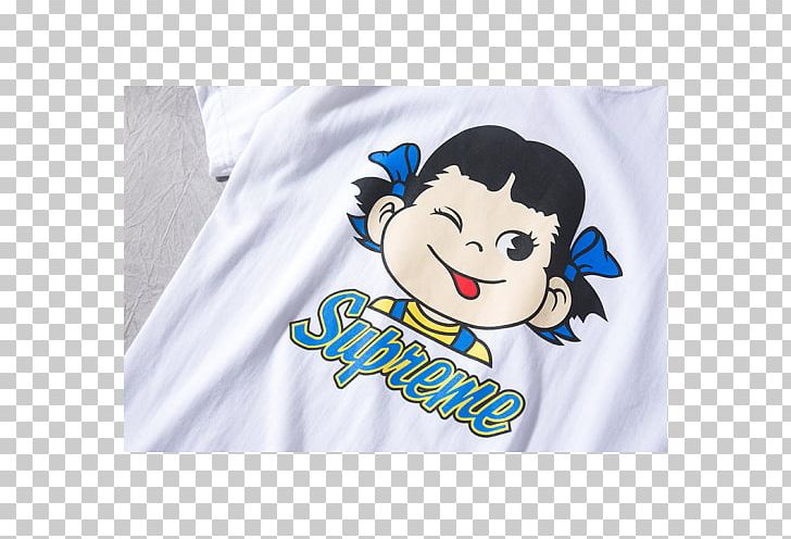 T-shirt Supreme Clothing Cartoon PNG, Clipart, Animated Film, Blue, Brand, Cartoon, Character Free PNG Download