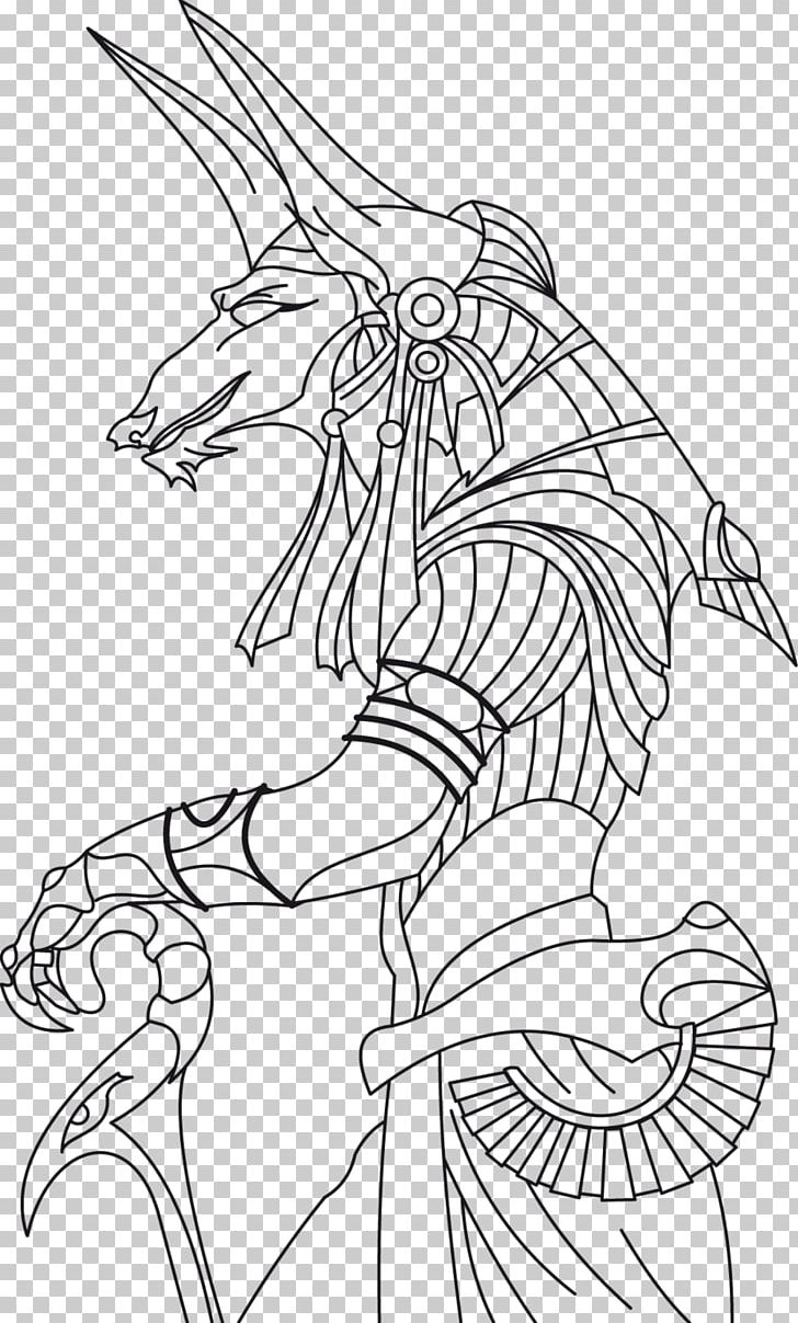 Ancient Egypt Line Art Anubis Drawing PNG, Clipart, Ancient Egyptian Deities, Ancient Egyptian Religion, Angle, Arm, Art Free PNG Download