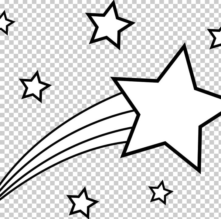 Coloring Book Star Shooting PNG, Clipart, Adult, Angle, Area, Art Stars, Black Free PNG Download