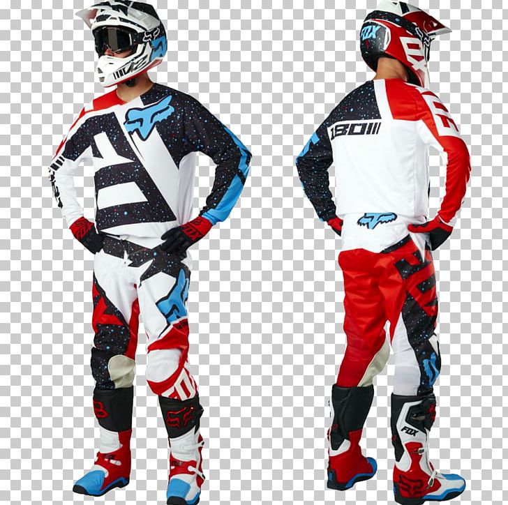 Motorcycle Helmets Fox Racing Clothing Motocross Jersey PNG, Clipart, Blue, Braces, Clothing, Costume, Enduro Free PNG Download